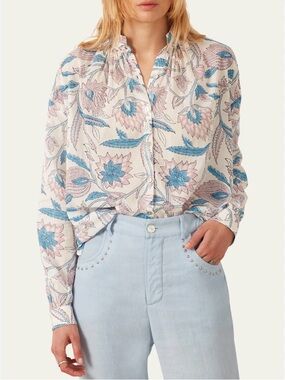 Alix Of Bohemia Kiki valentine blouse